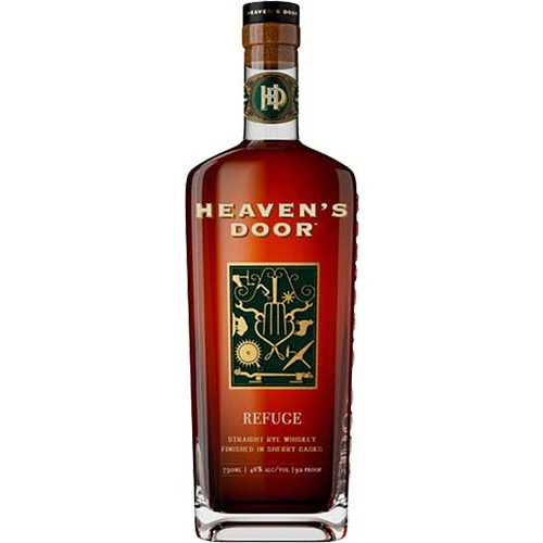 7013f007faa4e7916ad757e64d0ad676b940ebea04ea21c77ce28a1554426008 Heaven's Door Refuge Straight Rye Whiskey - 750ml - Image 1
