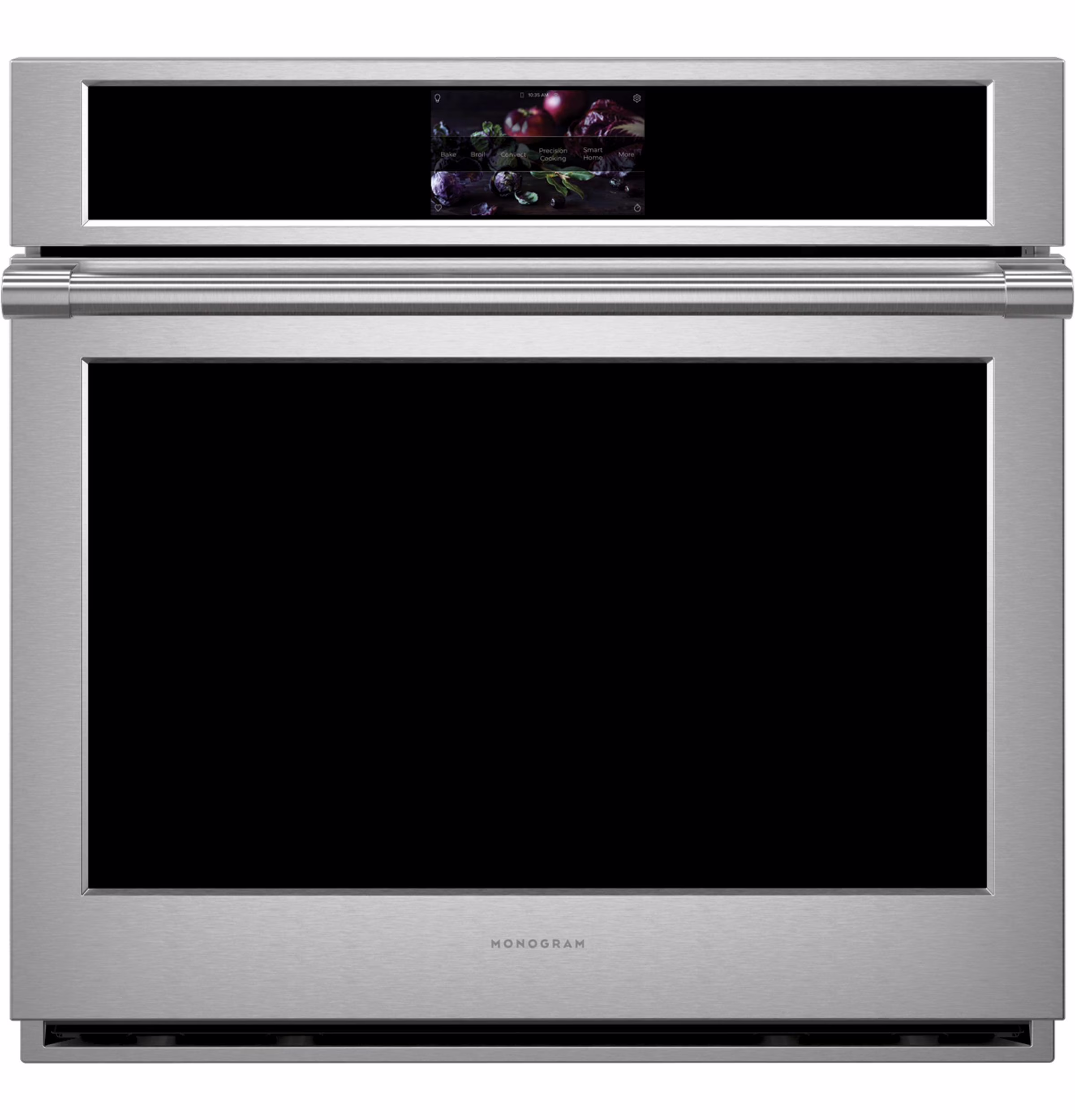 Monogram Ztsx1dpsn 30" Smart Electric Convection Single Wall Oven - Stainless Steel