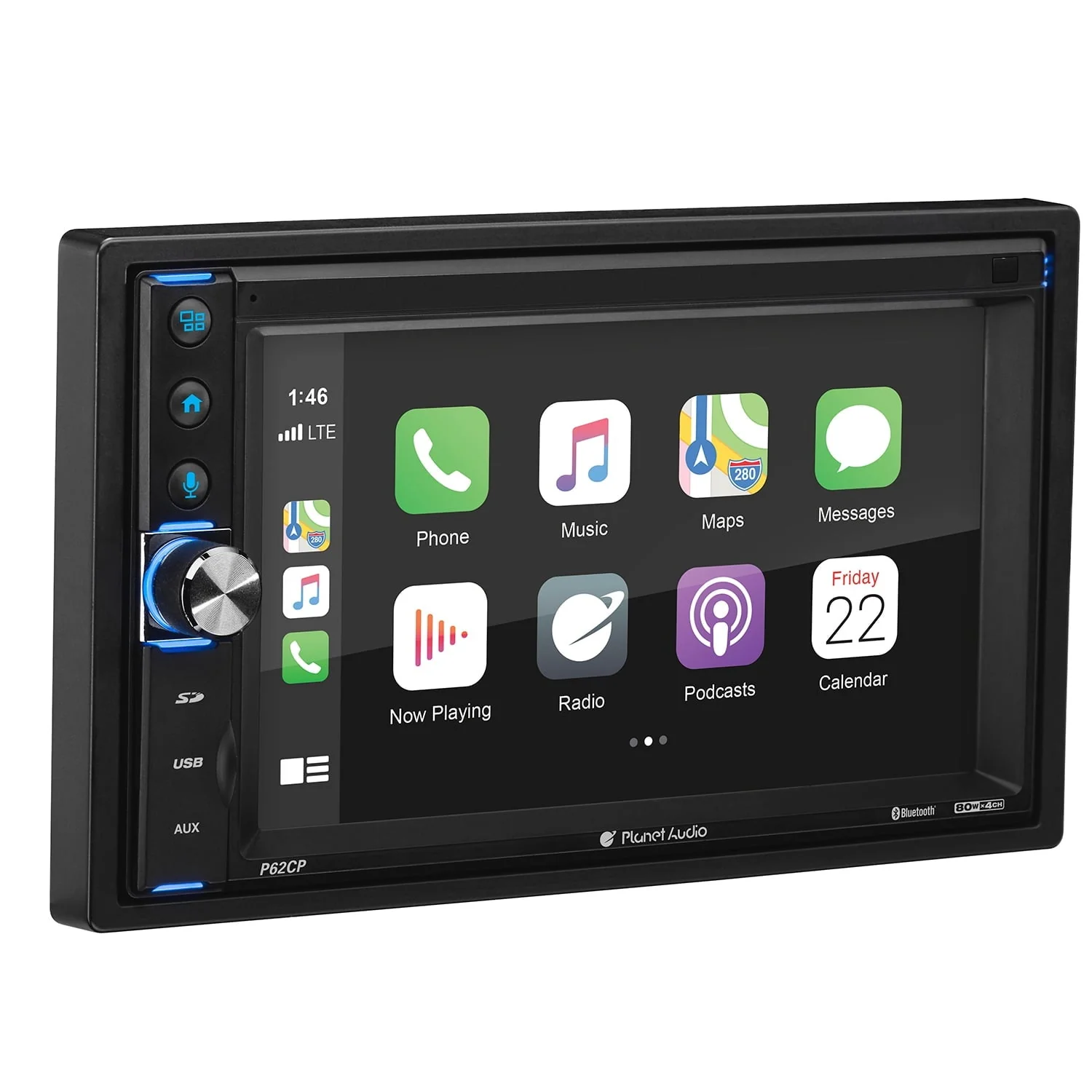 Planet Audio P62CP 6.2�?Car Stereo - Apple CarPlay
