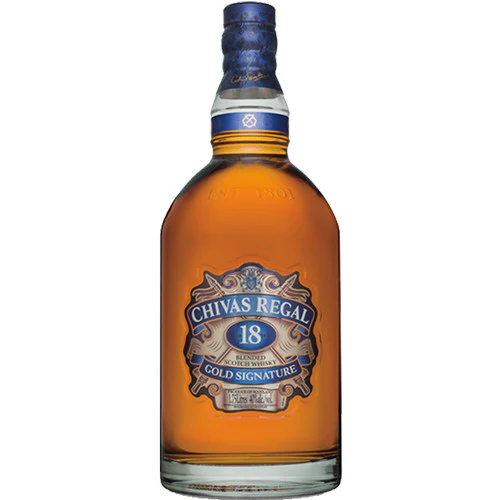 e5fee63cac61c154a012ff2126c5bf2b27908c28c358f2ec41650e1c8840028b Chivas Regal 18 Years Gold Signature - 1.75L - Image 1